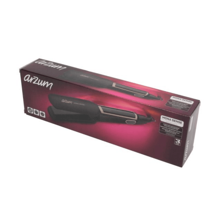 ARZUM MONA SENSE Bredt Glattejern – med Keratin & Argan Oil Keramiske Plader - Løven Home