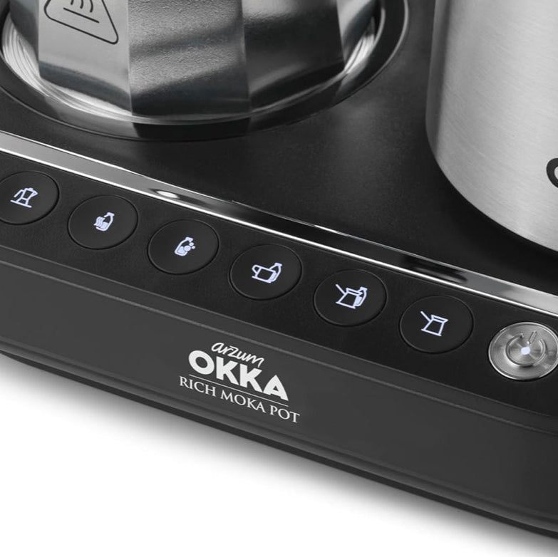 Arzum Okka Rich Spin Pro Automatisk Tyrkisk Kaffemaskine & Varme Drikke Facet - Løven Home