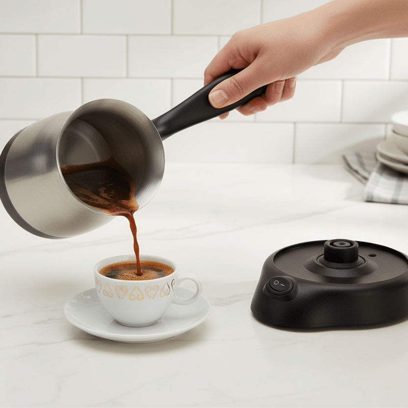 Arzum Optimum Elektrisk Tyrkisk Kaffemaskine 800W - Løven Home