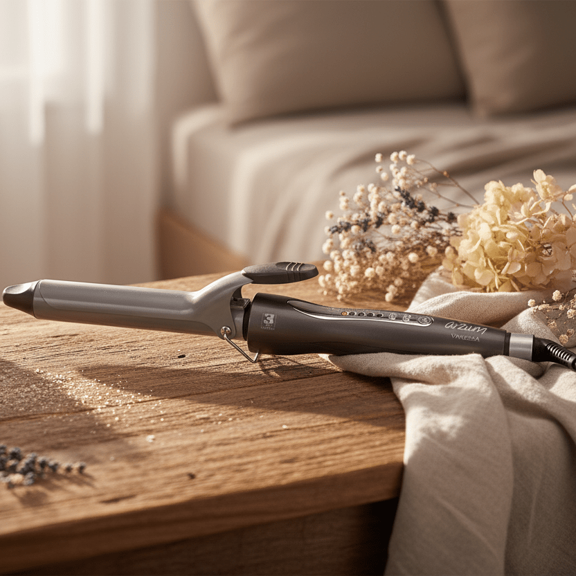 ARZUM VANESSA Krøllejern – med Keratin & Argan Oil Keramiske Plader - Løven Home