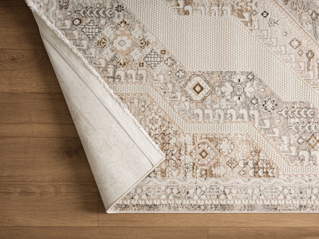 Aura - 026A Cream/Grå - Løven Home