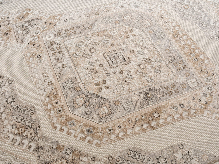 Aura - 026A Cream/Grå - Løven Home