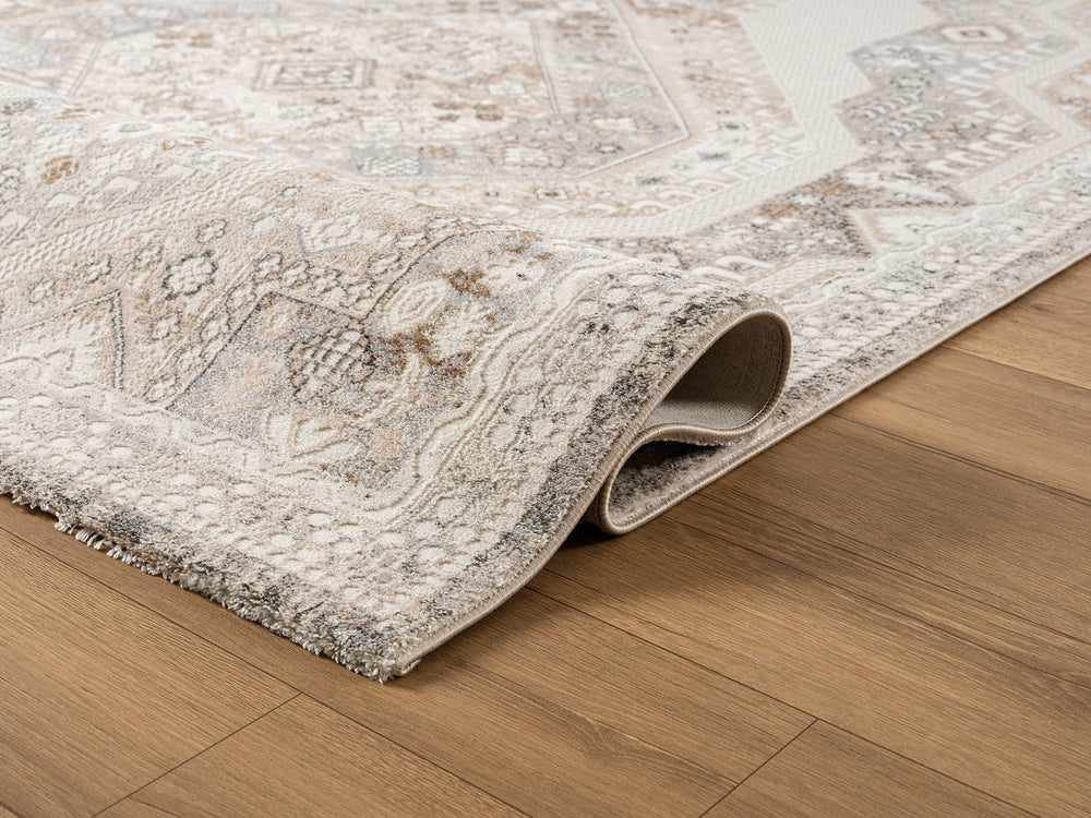 Aura - 026A Cream/Grå - Løven Home