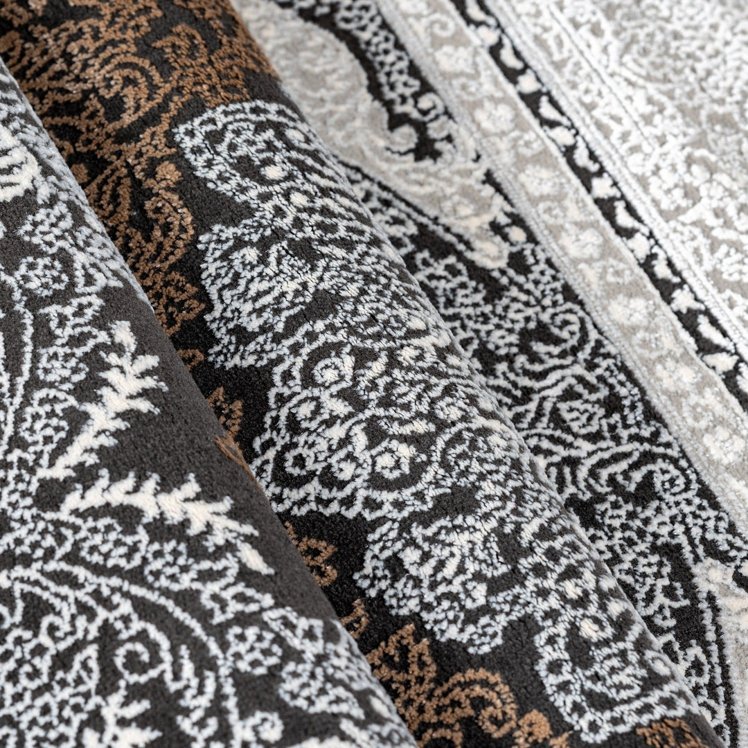 Aura - 9809 Cream/Sort - Løven Home