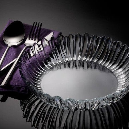 Aurora Dyb Glastallerkensæt 6 stk. - Løven Home