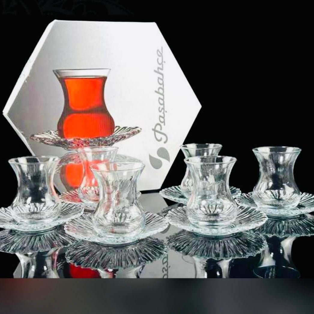 Aurora Teglassæt 12 Dele 155 ml. fra Pasabahce - Løven Home