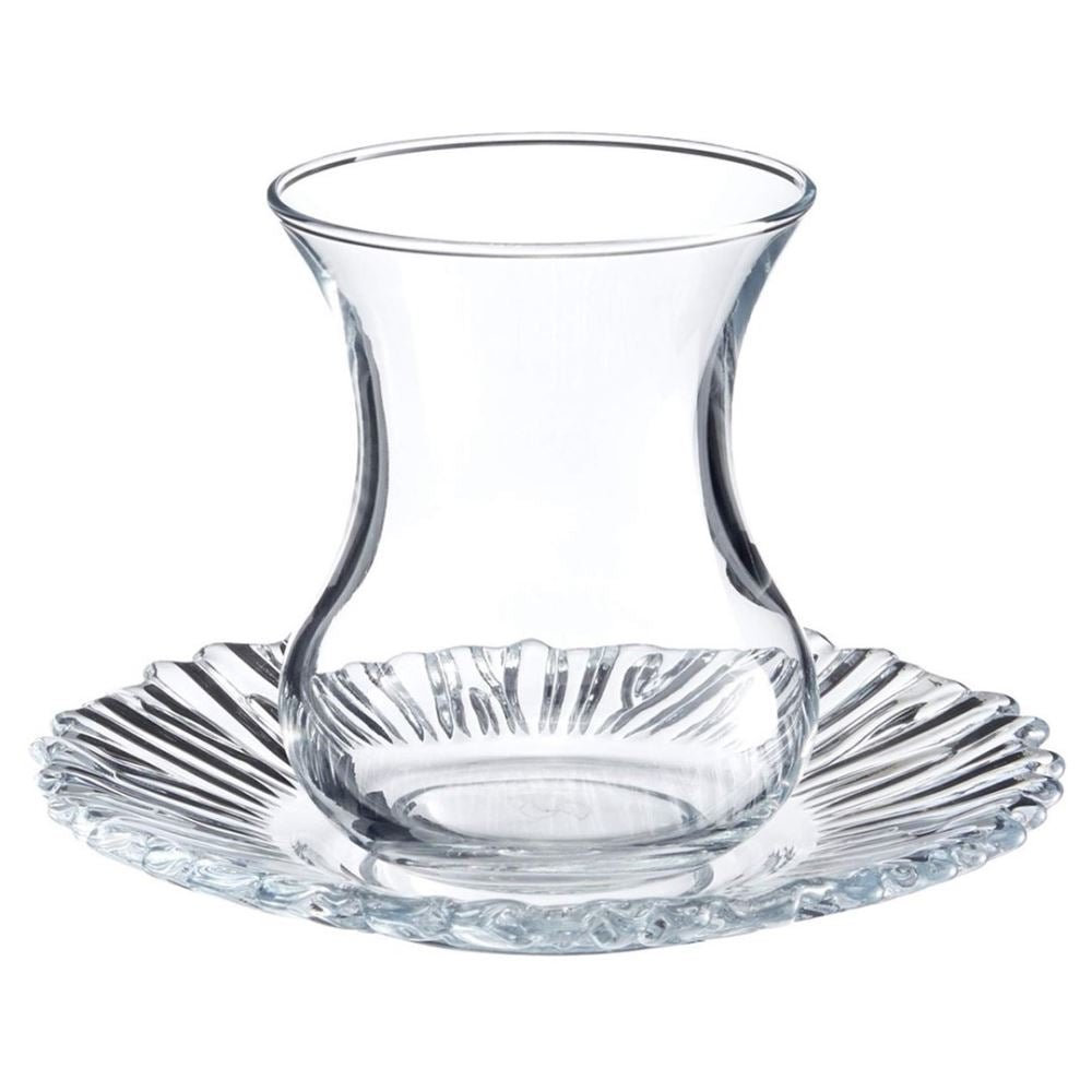 Aurora Teglassæt 12 Dele 155 ml. fra Pasabahce - Løven Home