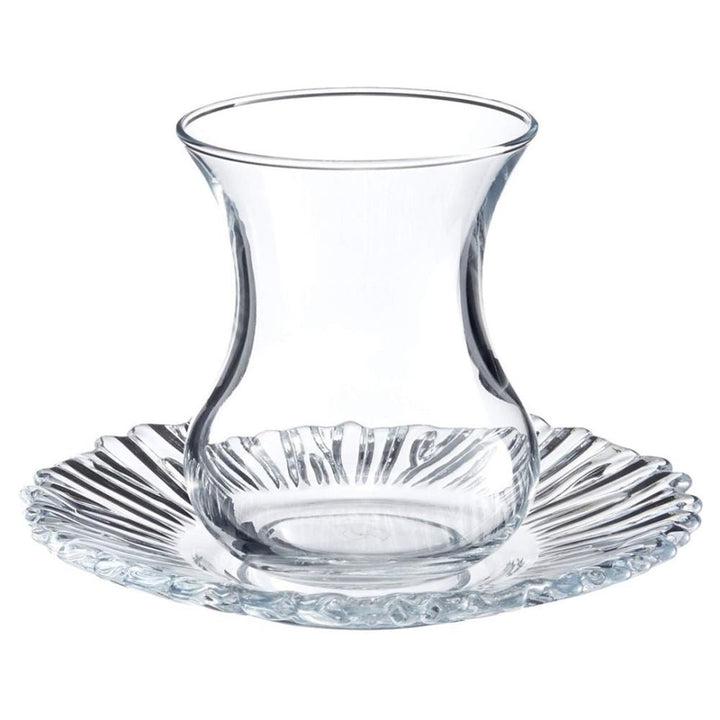 Aurora Teglassæt 12 Dele 155 ml. fra Pasabahce - Løven Home