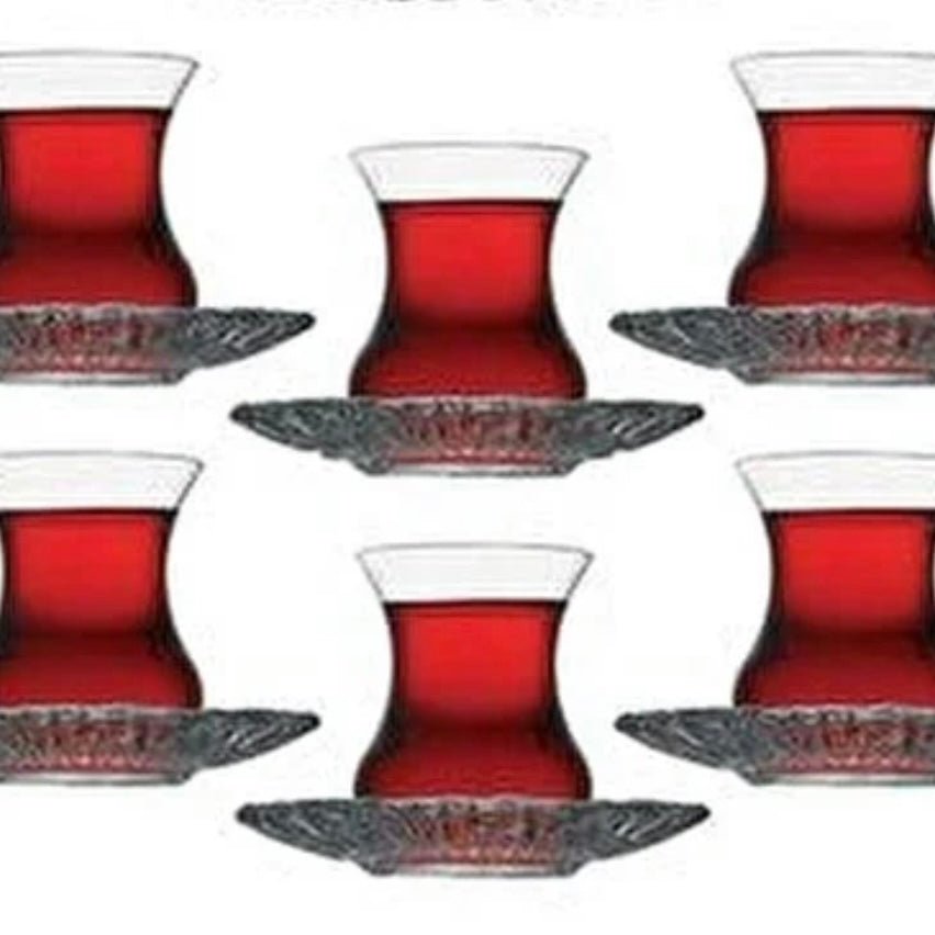 Aurora Teglassæt 12 Dele 155 ml. fra Pasabahce - Løven Home