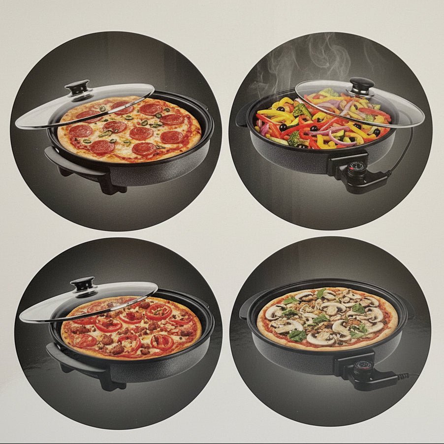 Aymex Elektrisk Pizzapande 42x13 cm - Løven Home