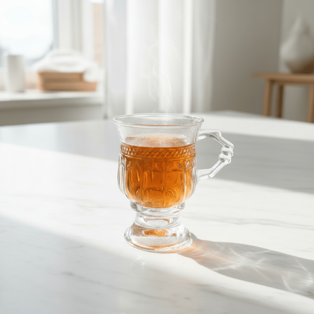 Aysima - Glaskrussæt - 130 ml | Glas | Transparent | 6 stk. | 3 varianter - Løven Home