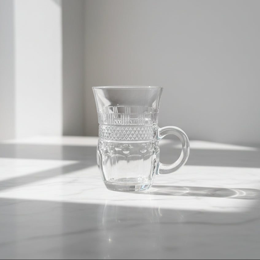 Aysima - Glaskrussæt - 145 ml | Glas | Transparent | 6 stk. | 2 varianter - Løven Home