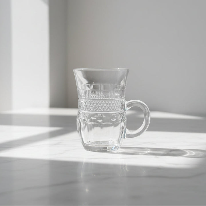 Aysima - Glaskrussæt - 145 ml | Glas | Transparent | 6 stk. | 2 varianter - Løven Home