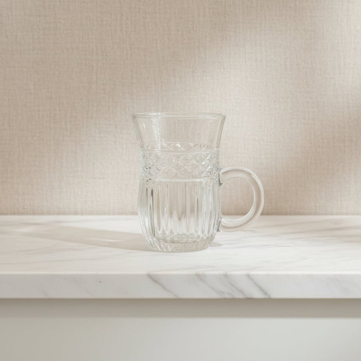 Aysima - Glaskrussæt - 145 ml | Glas | Transparent | 6 stk. | 2 varianter - Løven Home