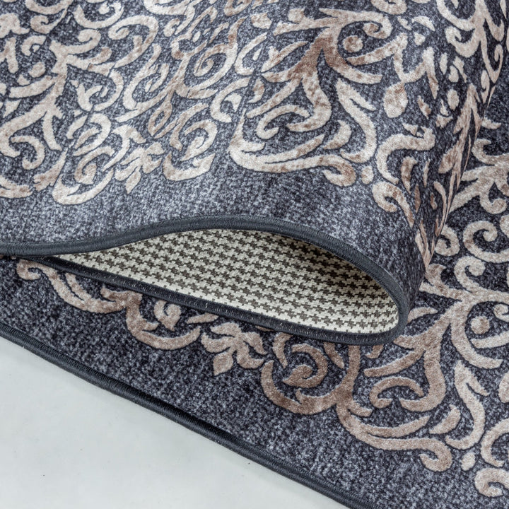 Bambu - 4303 Sort/Navy Blå - Løven Home