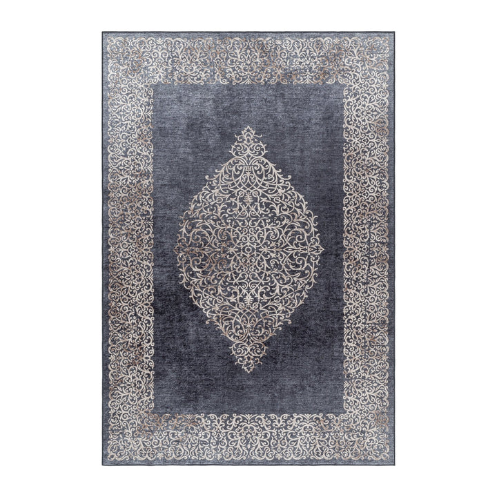 Bambu - 4303 Sort/Navy Blå - Løven Home