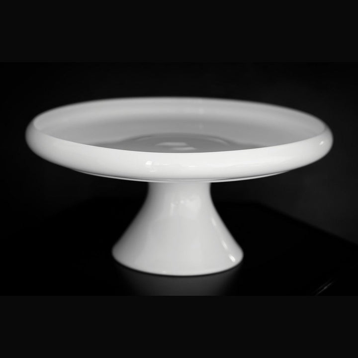 Belicia kagefad i porcelæn (30,5 x 14 cm) - Hvid - Løven Home