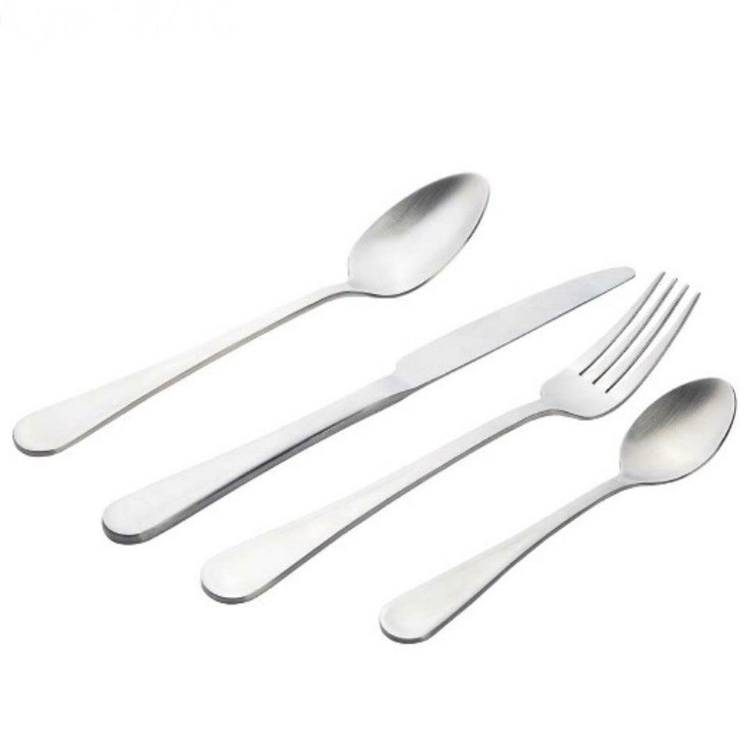 Bestiksæt 24 dele 6 Pers. Mat Sølv - Schäfer Atya - Løven Home