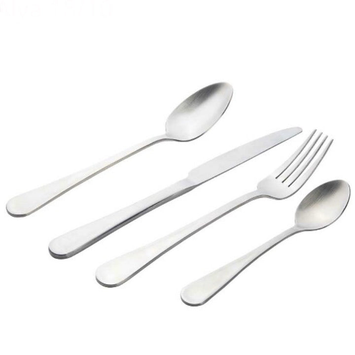 Bestiksæt 24 dele 6 Pers. Mat Sølv - Schäfer Atya - Løven Home