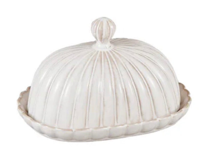 Bloomy smørboks i porcelæn - Løven Home