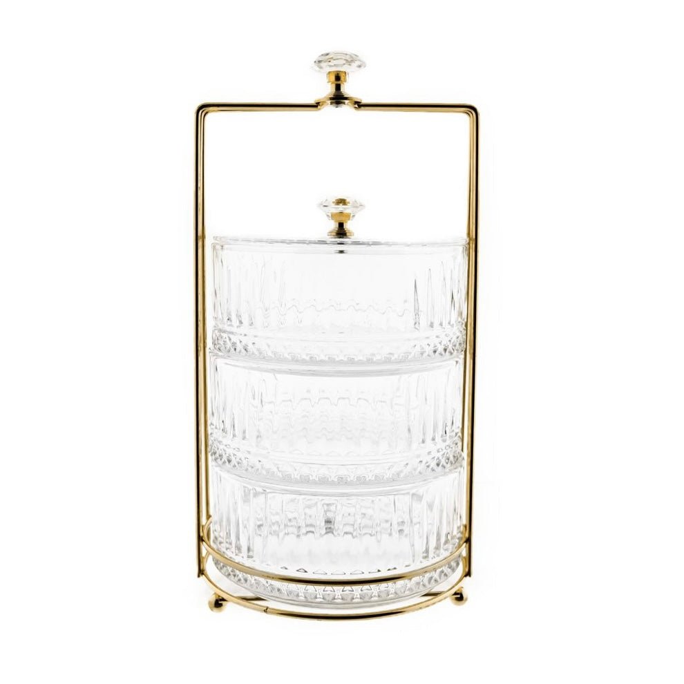 Bonbonniere 3 - etager m/låg 5 dele - Almina - Løven Home