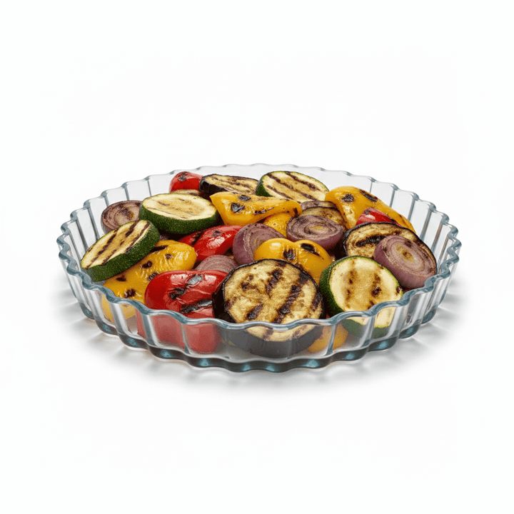 Borcam Ovnfast Tærte Glasfad 27 cm | 1300 ml - Løven Home