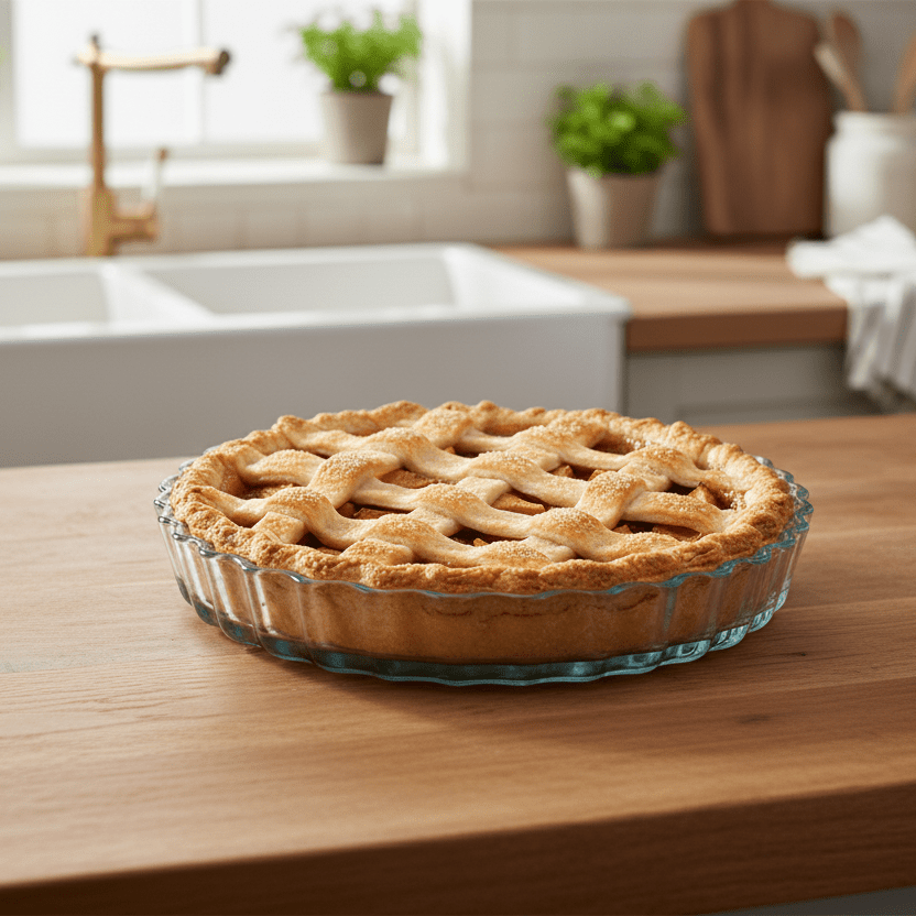 Borcam Ovnfast Tærte Glasfad 27 cm | 1300 ml - Løven Home