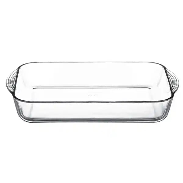 Borcam - Rektangulært Ovnfad med Plastiklåg - grå - Løven Home
