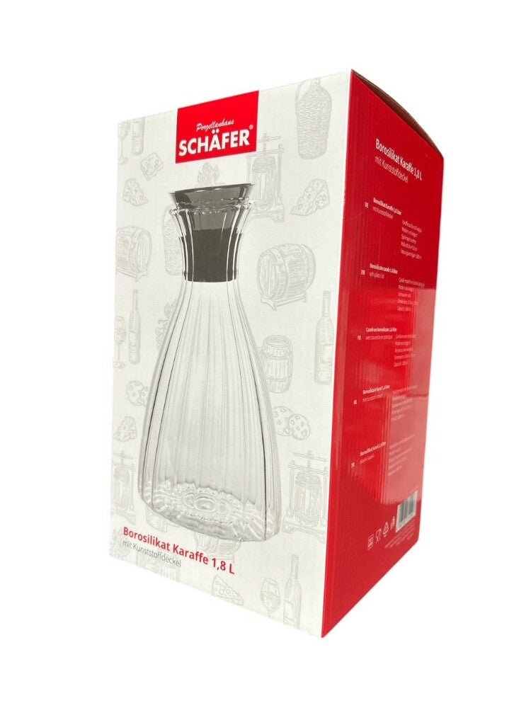 Borosilikat Glas vandkande 1,8 L - Løven Home