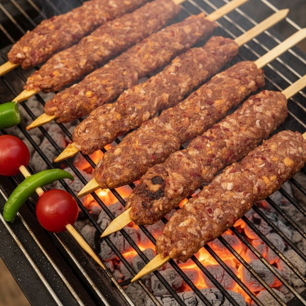 Brede Joy grillspyd i træ 30 cm - 25 stk - Løven Home