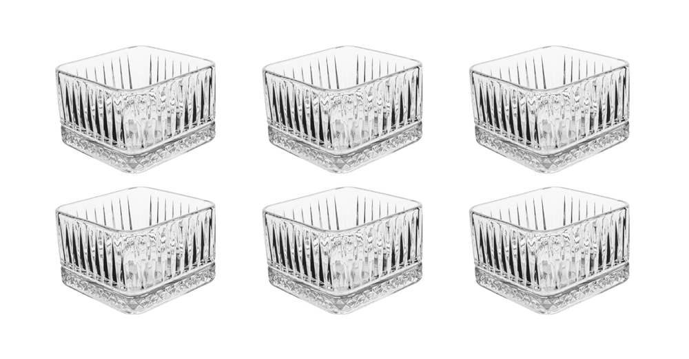 Bricard - Algar Skålesæt 6 Stk – Transparent | 300 ml - Løven Home