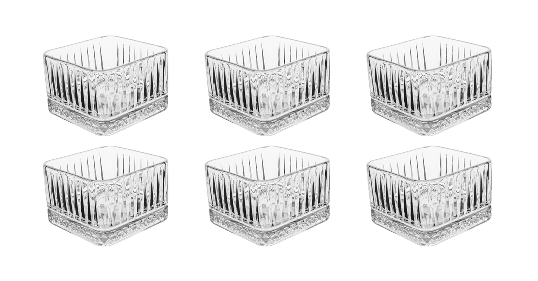 Bricard - Algar Skålesæt 6 Stk – Transparent | 300 ml - Løven Home