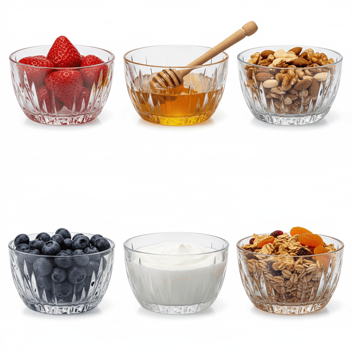 Bricard Altea Glas Snackskåle Sæt 6 stk. - Løven Home