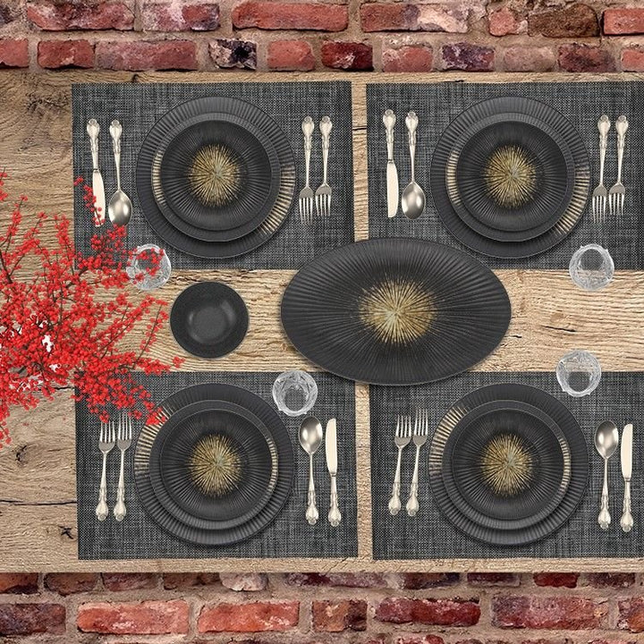 Bricard Amilly Black Ochre 25 Dele - 6 Personer - Løven Home