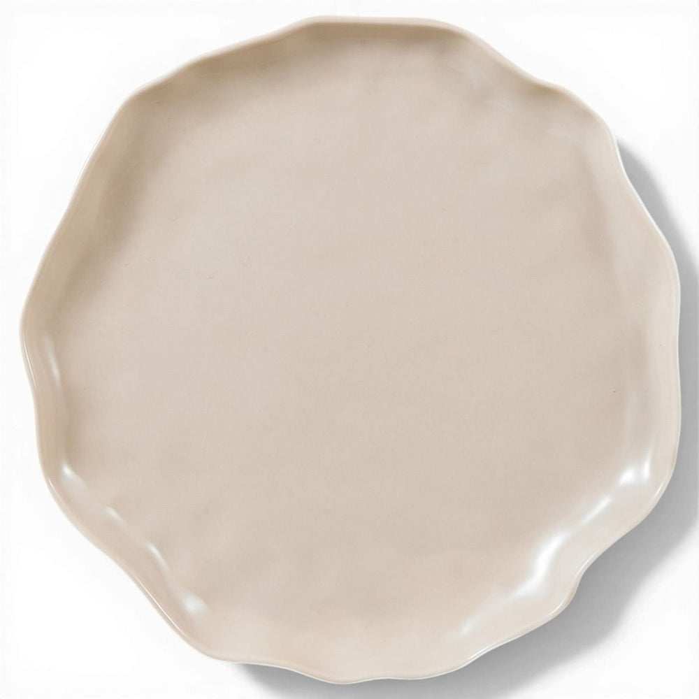 Bricard Angles Taupe – Tallerkensæt - 27 Dele - 6 Personer - Løven Home
