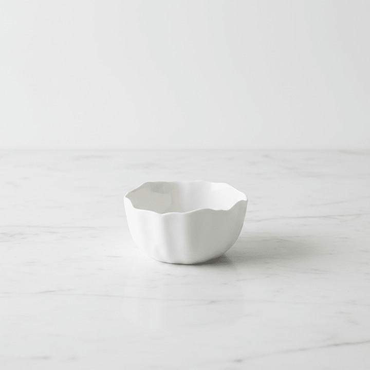 Bricard Angles white-snack skål 6 - stk - Løven Home