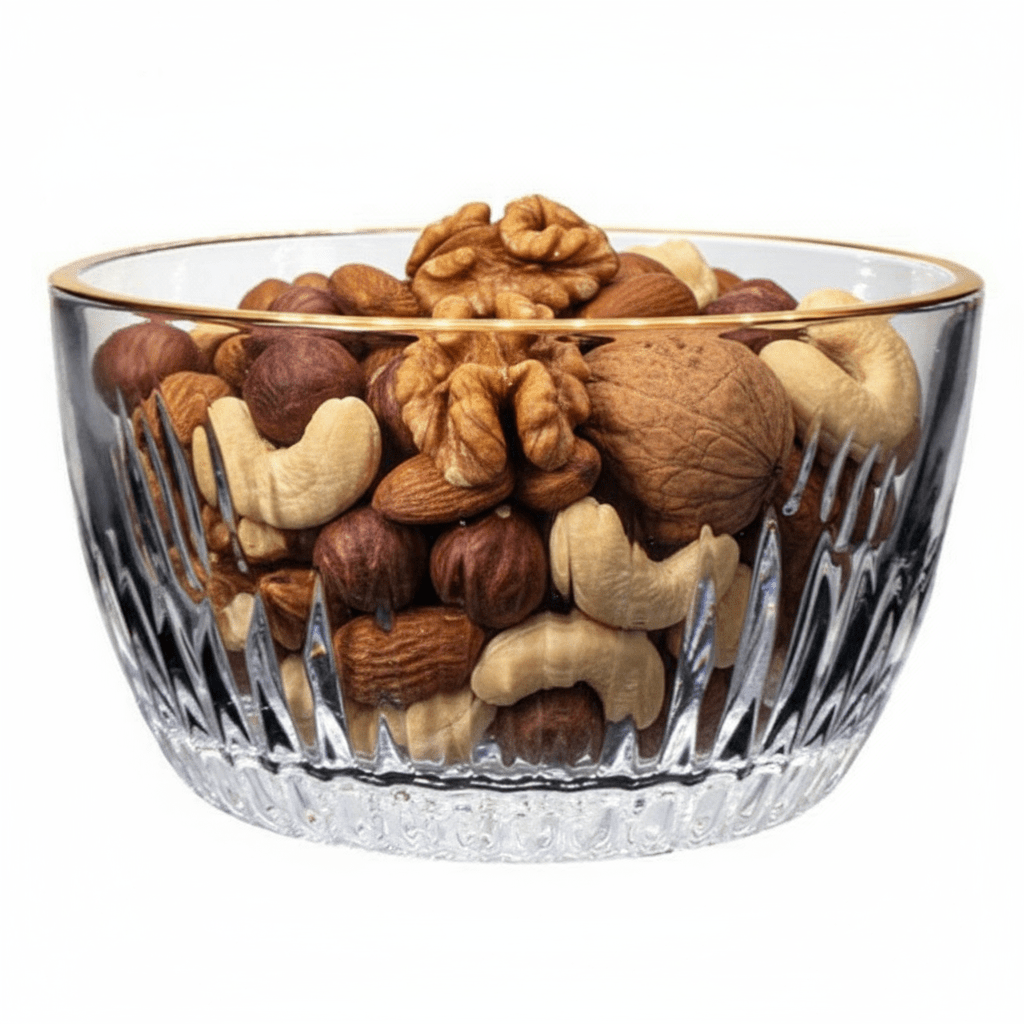 Bricard Armilla Gold Glas Snackskåle Sæt 6 stk. - Løven Home