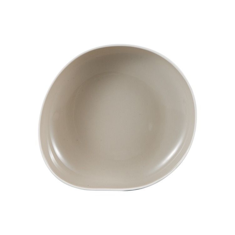 BRICARD BARLES PORCELÆNSSÆT | HVID-TAUPE 25 DELE - 6 PERSONER - Løven Home