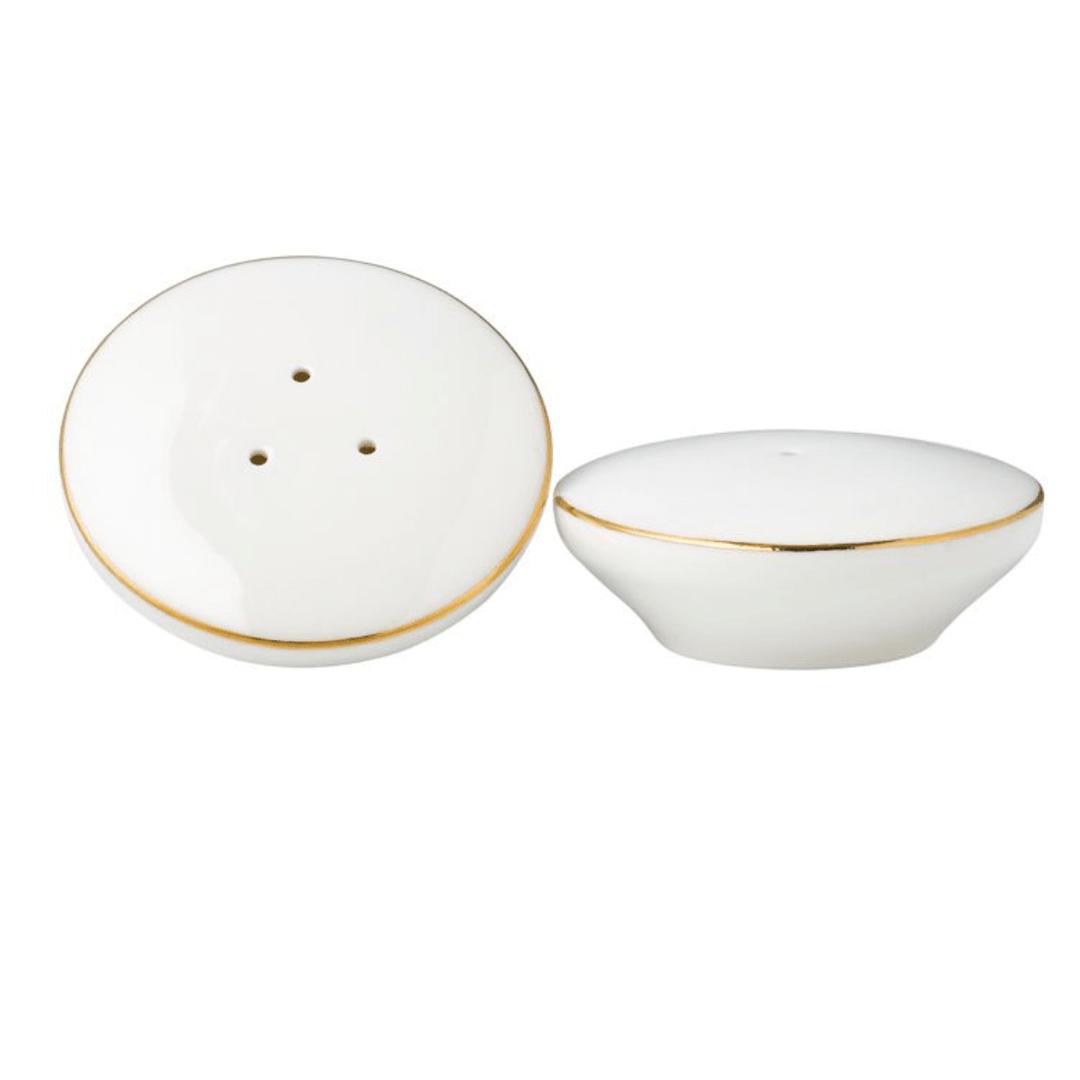 Bricard Canet Guld Porcelænssæt 27 dele - 6 personer - Løven Home