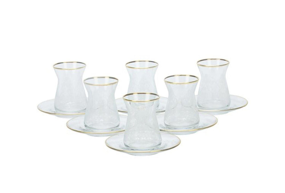 BRICARD ESMEE TESÆT | GULD 12 - DELE - Løven Home