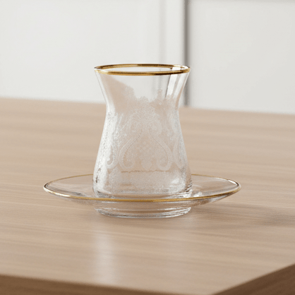 BRICARD ESMEE TESÆT | GULD 12 - DELE - Løven Home