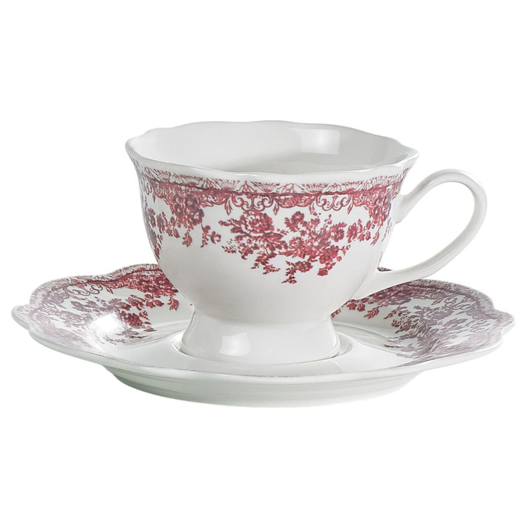 Bricard - Fleury Kaffesæt 12 dele – Rosa - Løven Home