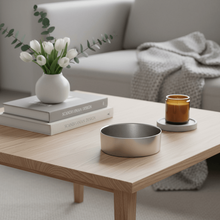 Bricard Glasskål 20 cm - Sølv - Løven Home