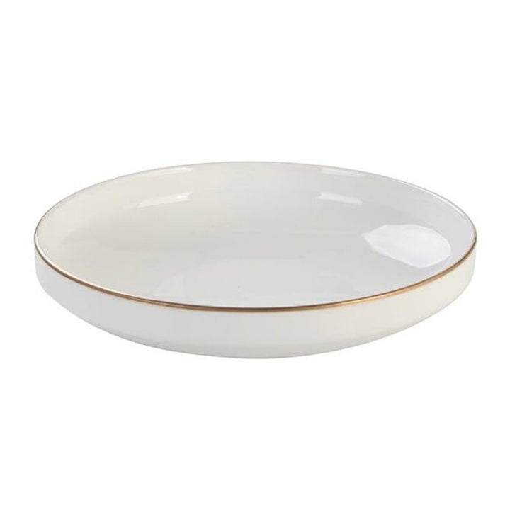 Bricard Lunel Porcelænssæt 27 dele - 6 personer Hvid/Guld - Løven Home