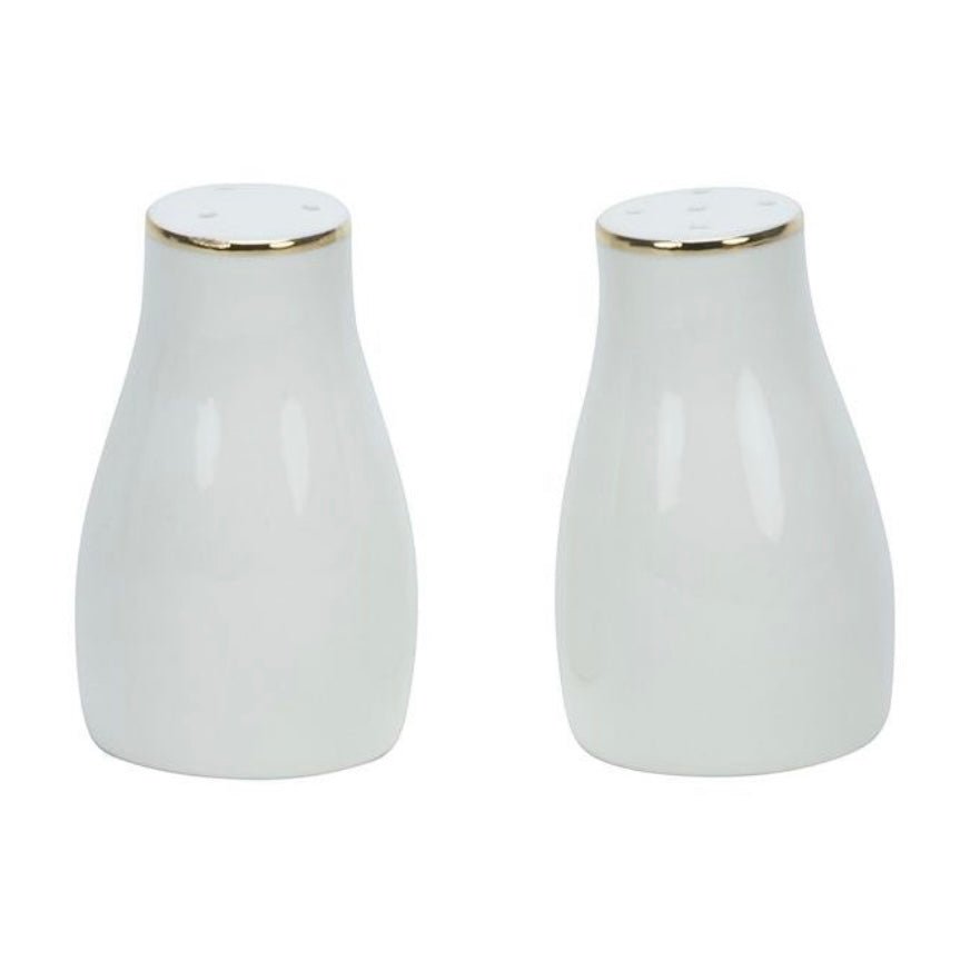 Bricard Lunel Porcelænssæt 27 dele - 6 personer Hvid/Guld - Løven Home