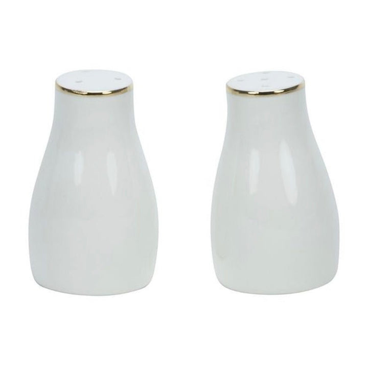 Bricard Lunel Porcelænssæt 27 dele - 6 personer Hvid/Guld - Løven Home