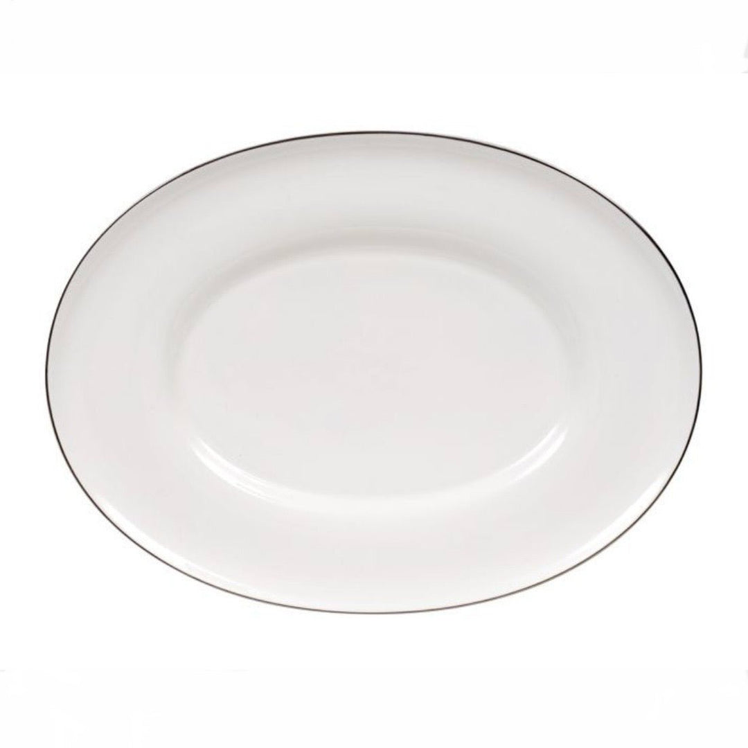 Bricard Macon Silver Porcelænssæt 25 dele - 6 personer - Løven Home