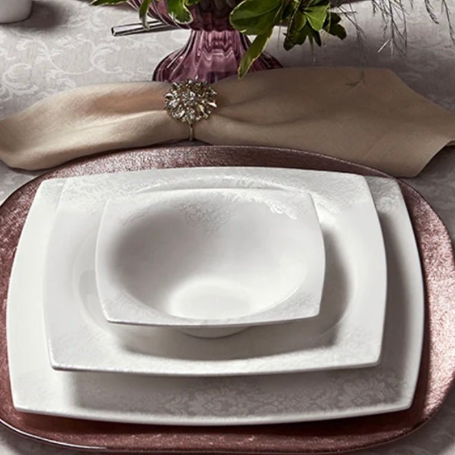 Bricard Mønstret Porcelænssæt 25 dele Cannes - Løven Home