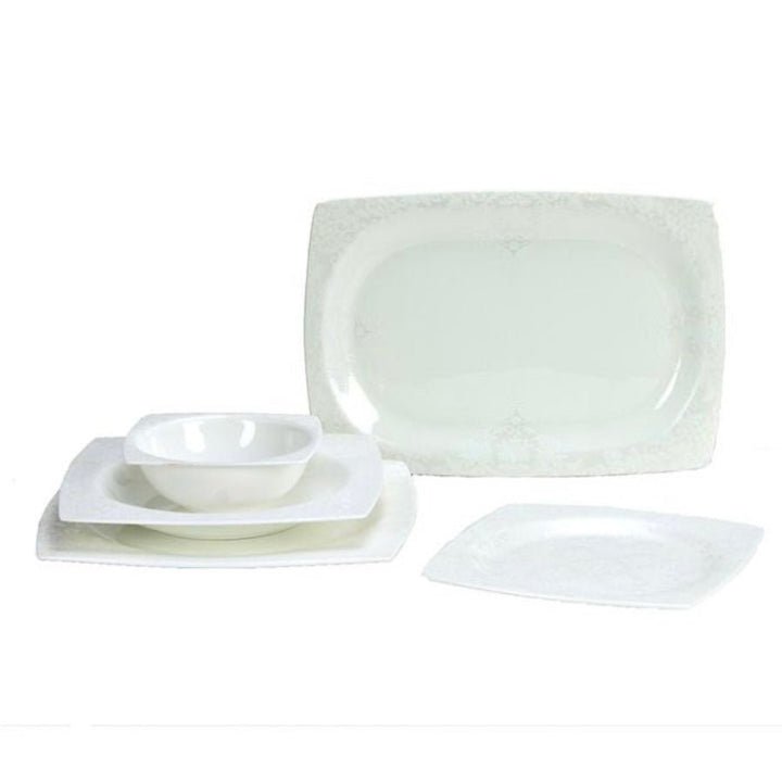 Bricard Mønstret Porcelænssæt 25 dele Cannes - Løven Home