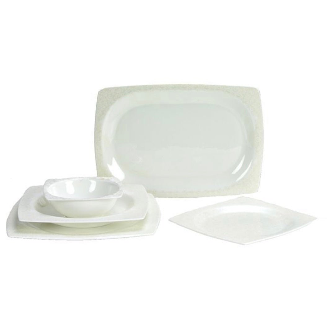 Bricard Mønstret Porcelænssæt 25 dele - Carros - Løven Home